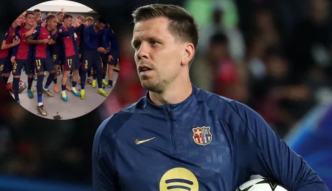 Wyciekło nagranie z szatni Barcelony po El Clasico. Widać, co robi Szczęsny