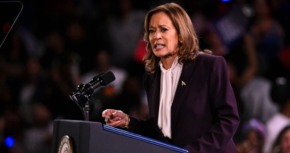 Kandydatka demokratów na prezydenta USA Kamala Harris