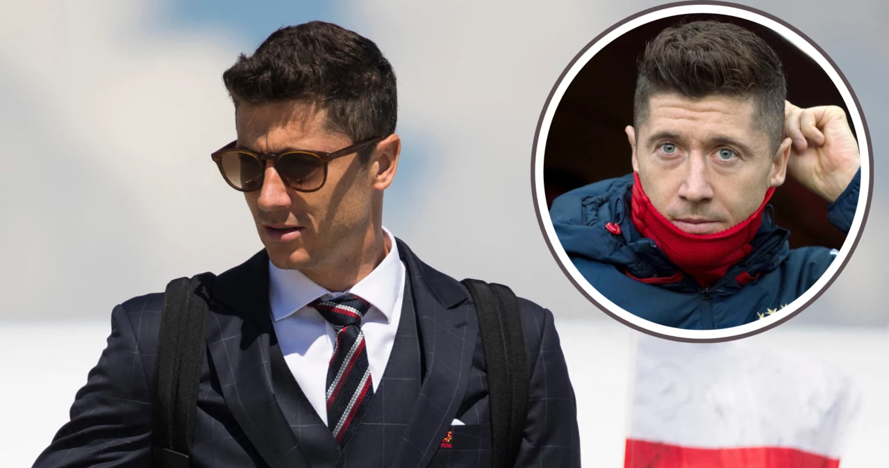 Robert Lewandowski - napastnik reprezentacji Polski i FC Barcelona