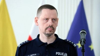 Dachowanie bmw z komendantem głównym policji. Śledztwo umorzone