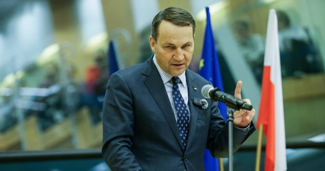 Minister spraw zagranicznych Radosław Sikorski