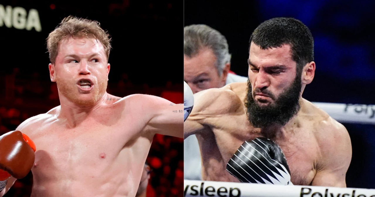 Saul Alvarez i Artur Bietierbijew