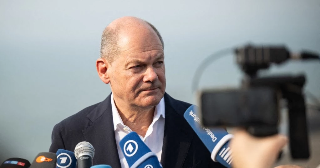 Olaf Scholz potępił decyzję Iranu