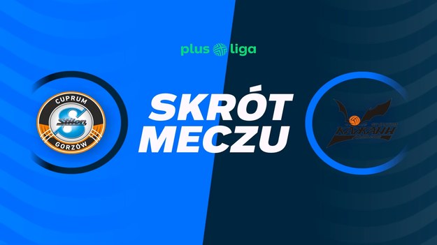 Skrót meczu Cuprum Stilon Gorzów - Barkom-Każany Lwów.