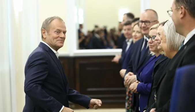 Tusk reaguje na nowe sondaże. "Wyobrażam sobie miny ekspertów"