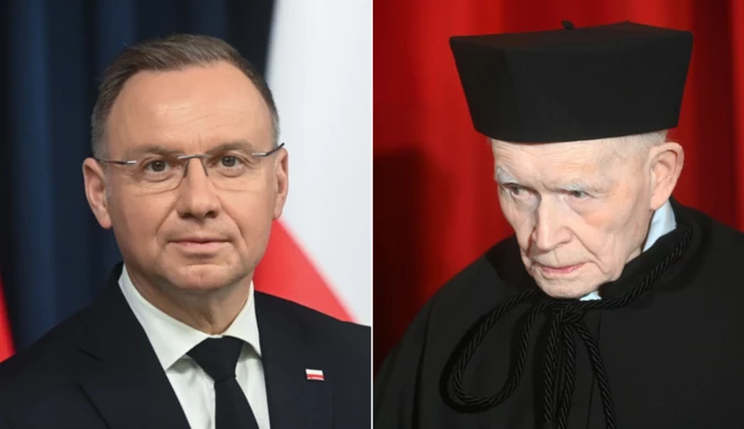 Słowa prezydenta o prof. Strzemboszu wywołały burzę. "Hańbiące"