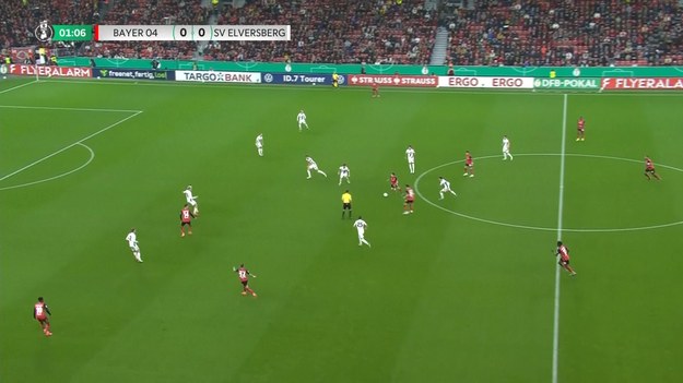 Obrońcy tytułu, Bayern Leverkusen, pokonali we wtorek w BayArenie drugoligowy zespół Elversberg 3:0 w drugiej rundzie DFB-Pokal.

Patrik Schick zdobył dwie bramki w ciągu pierwszych dziewięciu minut, a Aleix Garcia wykorzystał rzut wolny, zdobywając swoją pierwszą bramkę od czasu dołączenia do Bayeru z Girony na ten sezon.