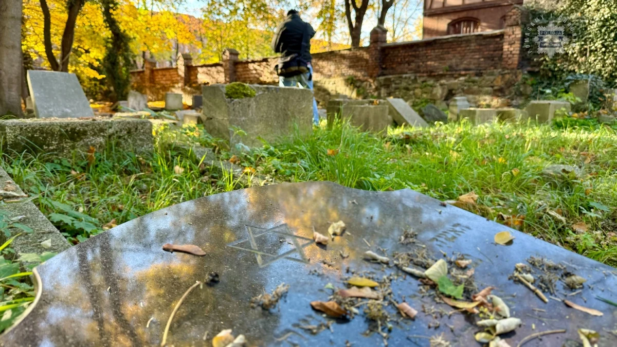 Sześciu chłopców w wieku od 11 do 14 lat zdewastowało mogiły na cmentarzu żydowskim w mysłowickiej dzielnicy Piasek. Przewrócili 60 zabytkowych macew, z których 20 zostało rozbitych. O dalszym losie nastolatków zdecyduje sąd rodzinny.