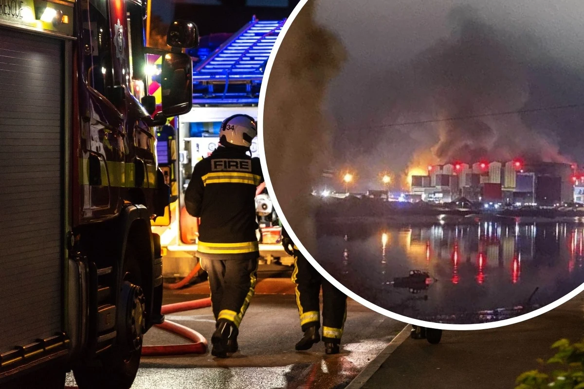 Pożar w stoczni w Barrow-in-Furness w Wielkiej Brytanii, gdzie budowane są okręty podwodne o napędzie atomowym. Dwie osoby trafiły do szpitala. 