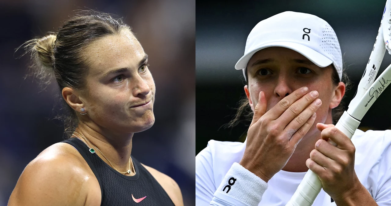 Aryna Sabalenka i Iga Świątek trenowały dzisiaj ze sobą na korcie w Rijadzie