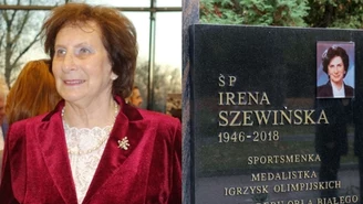 To jedyny taki grób w Polsce. Widok nagrobka Ireny Szewińskiej chwyta za serce