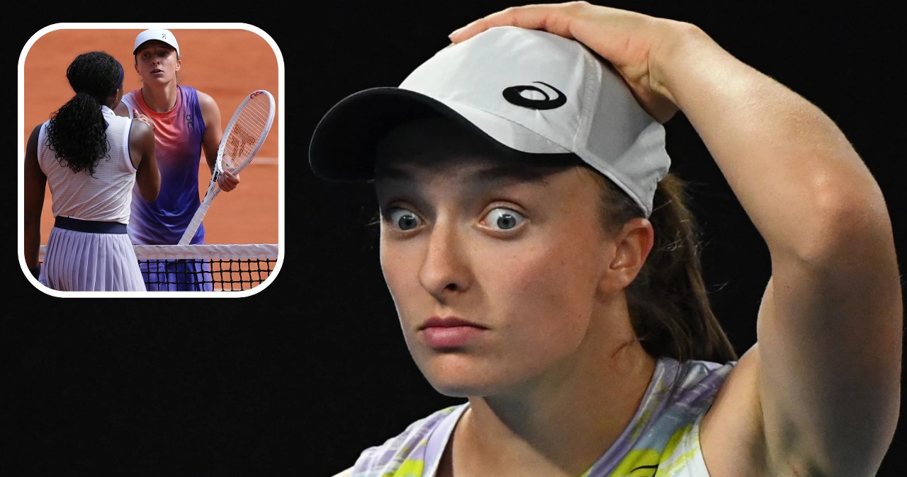 7:0 dla Świątek, potem szalony zwrot akcji. Tak Gauff nazwała Polkę