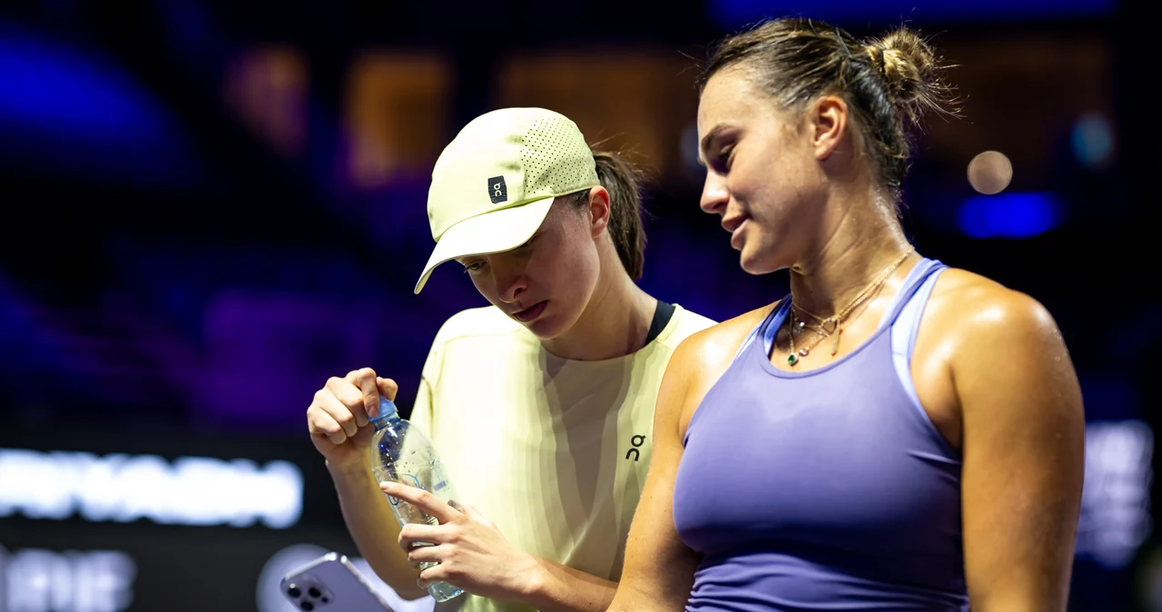 Aryna Sabalenka i Iga Świątek