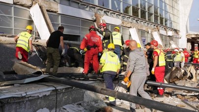 Fragment betonowego dachu runął na ludzi. Tragedia w Serbii