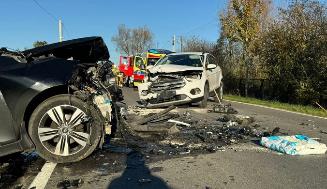 Potężne zderzenie na Podkarpaciu. W akcji LPR