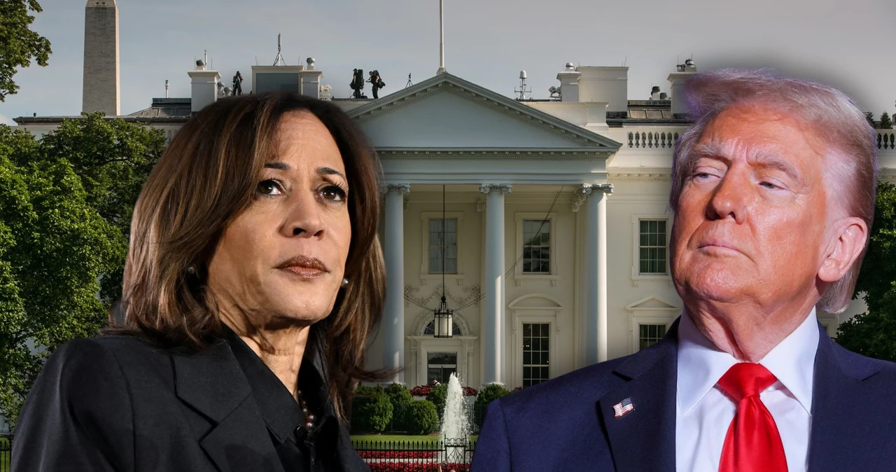 Kamala Harris ma przewagę nad Donaldem Trumpem w kluczowych stanach