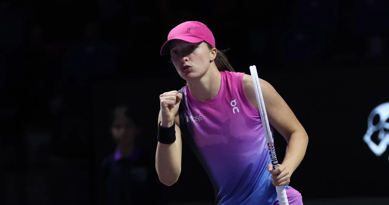 Iga Świątek rywalizowała z Barborą Krejcikovą w swoim pierwszym meczu podczas WTA Finals 2024