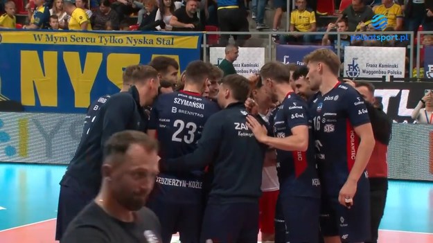 Skrót meczu PSG Stal Nysa - ZAKSA Kędzierzyn-Koźle.