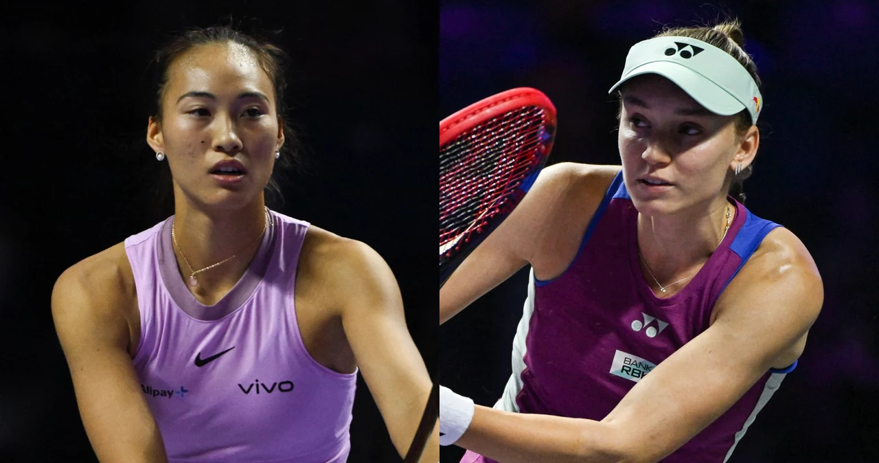 Qinwen Zheng i Jelena Rybakina rywalizowały o swój premierowy triumf podczas WTA Finals w Rijadzie