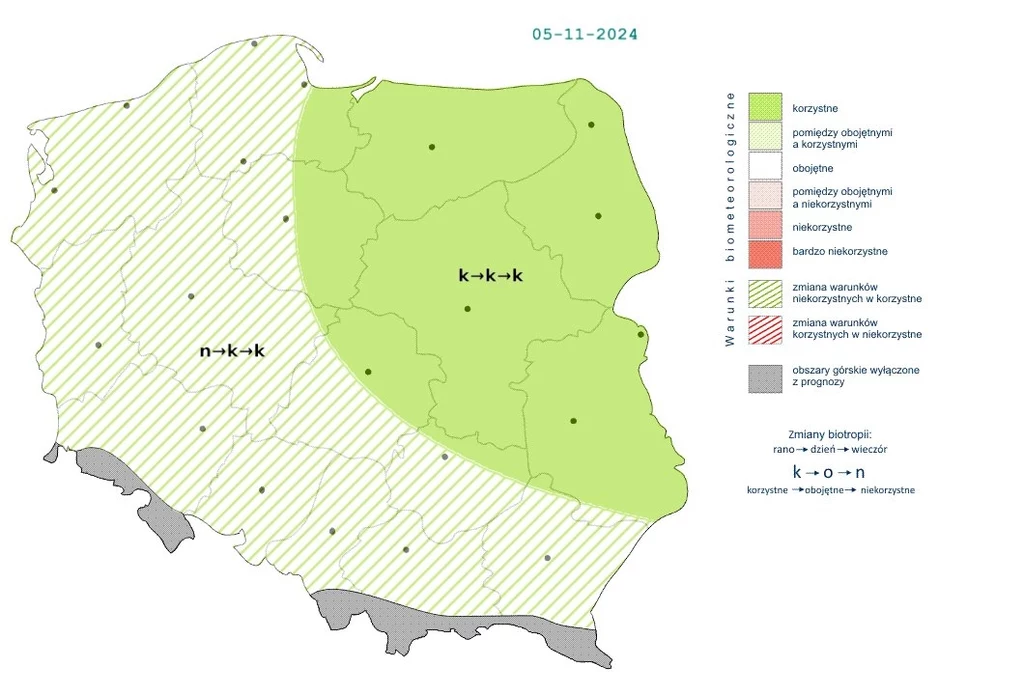 Wyż Zayyan do większości kraju przyniesie spokojną i słoneczną pogodę oraz korzystne warunki