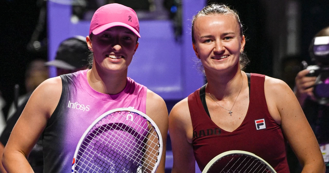 Iga Świątek i Barbora Krejcikova zagrały ze sobą w pierwszej kolejce WTA Finals 2024