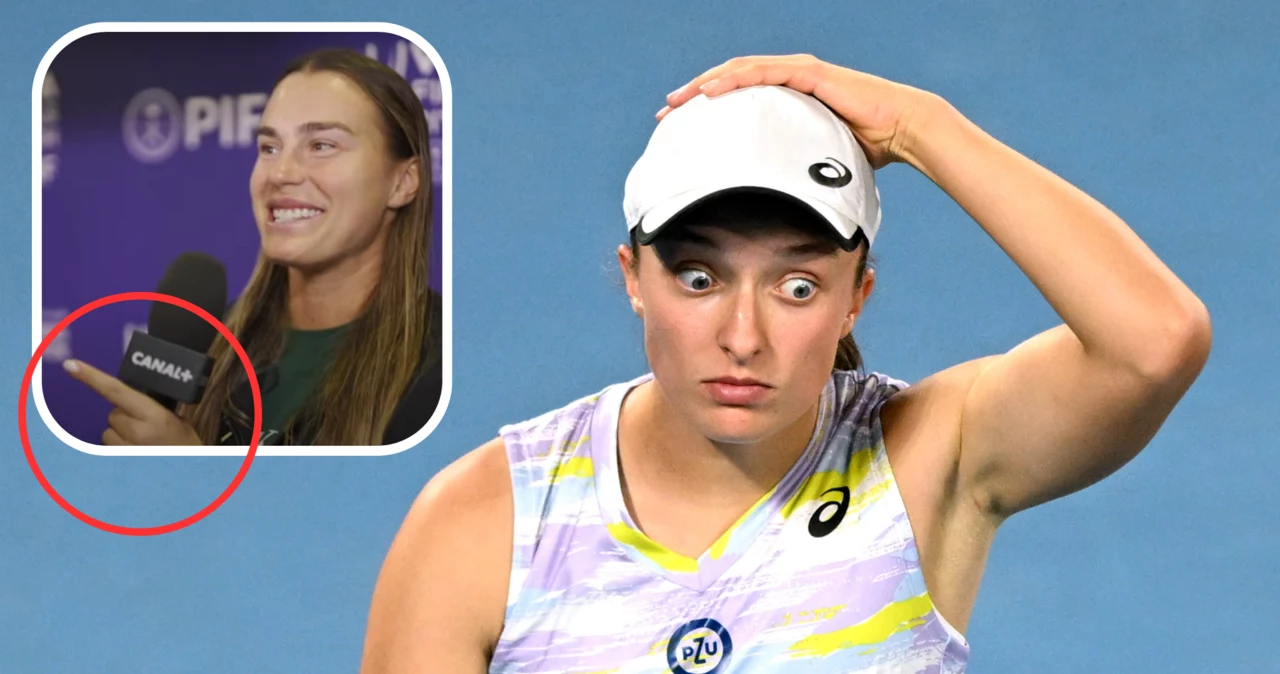 Aryna Sabalenka i Iga Świątek