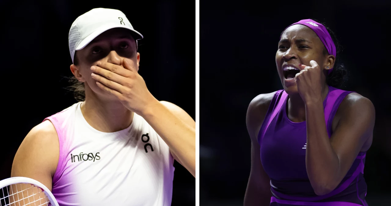 Iga Świątek i Coco Gauff