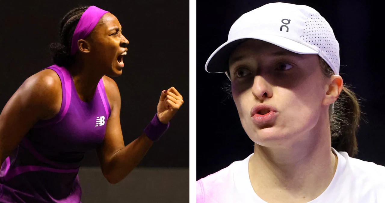 Coco Gauff i Iga Świątek