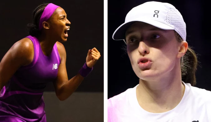 Gauff zaskoczyła Świątek, to się prawie nie zdarzało. Bolesny koniec podczas WTA Finals