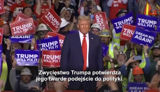 Donald Trump 47. prezydentem Stanów Zjednoczonych