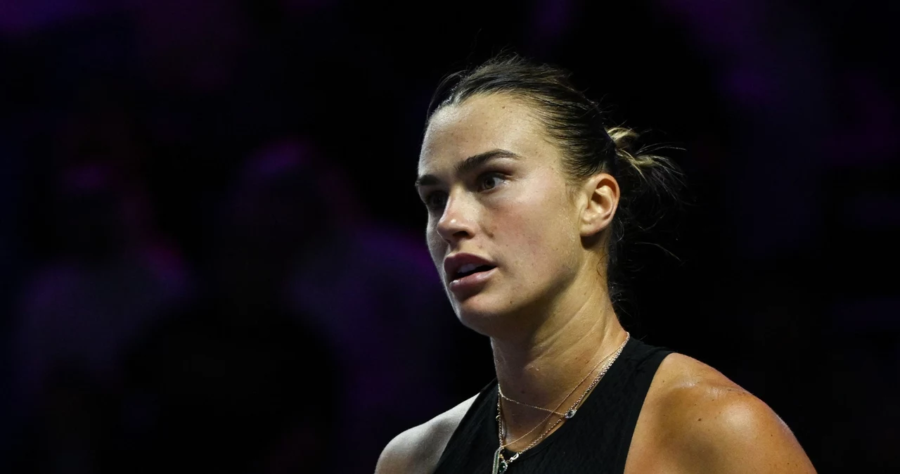 Aryna Sabalenka rywalizowała z Jeleną Rybakiną w meczu grupowym podczas WTA Finals 2024