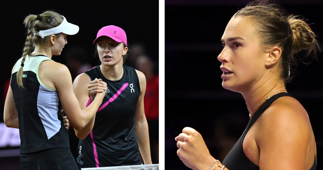 Jelena Rybakina, Iga Świątek, Aryna Sabalenka