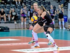 Siatkówka kobiet: Puchar CEV - mecz: ŁKS Commercecon Łódź - Hidramar Gran Canaria