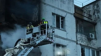 Potężny atak Rosji na Kijów. Wielkie pożary i zniszczenia. Są ranni