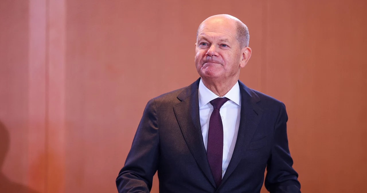 Kanclerz Niemiec Olaf Scholz