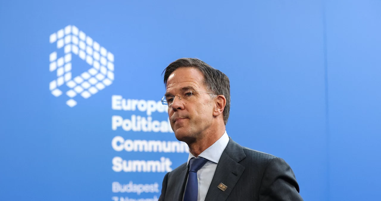 Szef NATO Mark Rutte