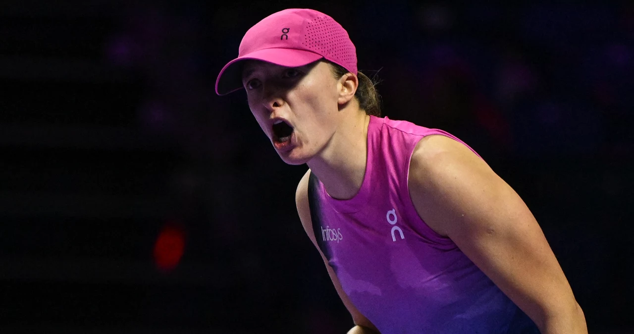 Iga Świątek rywalizowała z Darią Kasatkiną w ostatniej kolejce fazy grupowej podczas WTA Finals 2024