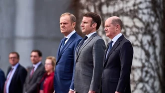 Tusk, Macron, Scholz jednym głosem. Jest oświadczenie ws. Gruzji