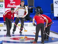 Curling: Mistrzostwa Europy 2024 - mecz: Niemcy - Szwajcaria