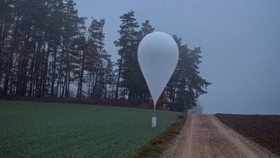 W Podlaskiem znaleziono białoruskie balony przemytnicze