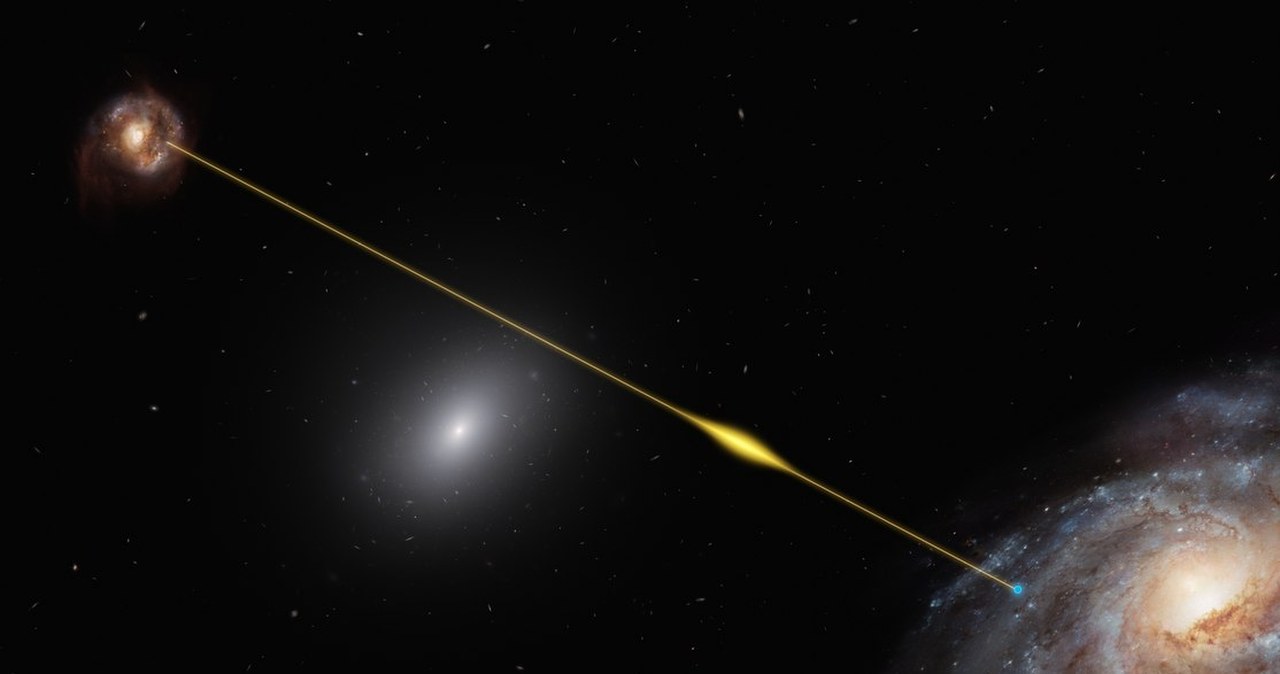 Rekordowy błysk z kosmosu dotarł na Ziemię. Einstein się mylił?