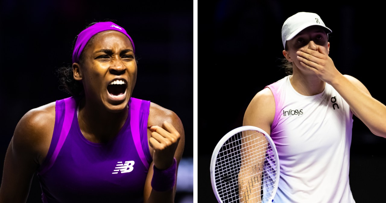 tenis ziemny, wyniki żywo, Radwańska, Domachowska, ATP, WTA, Wimbledon, US Open, Australian Open, French Open Niespodzianka w WTA Finals, komunikat ws. Gauff nadszedł z Rijadu. Sabalenka i Świątek bezradne