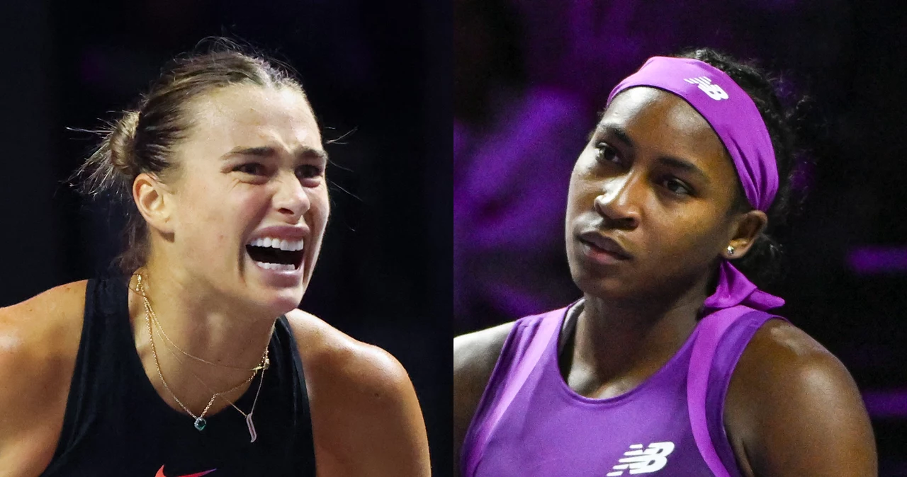 Aryna Sabalenka przegrała z Coco Gauff w półfinale WTA Finals 2024