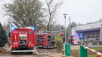 Pożar i wybuchy w wielkopolskim szpitalu. Ponad 100 strażaków w akcji