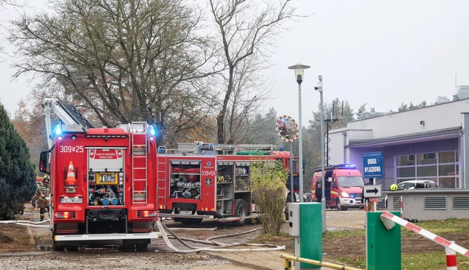 Pożar i wybuchy w wielkopolskim szpitalu. Ponad 100 strażaków w akcji