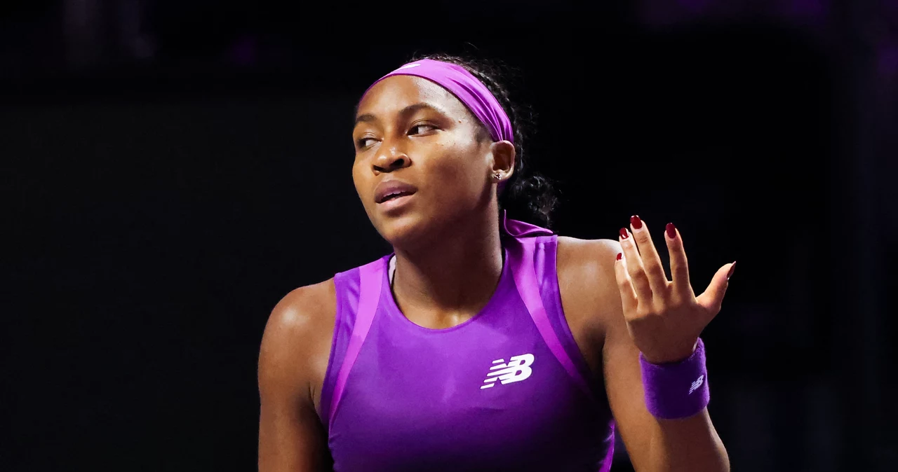 Coco Gauff rywalizowała z Qinwen Zheng w finale WTA Finals 2024