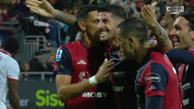 Skrót meczu Cagliari Calcio - AC Milan.