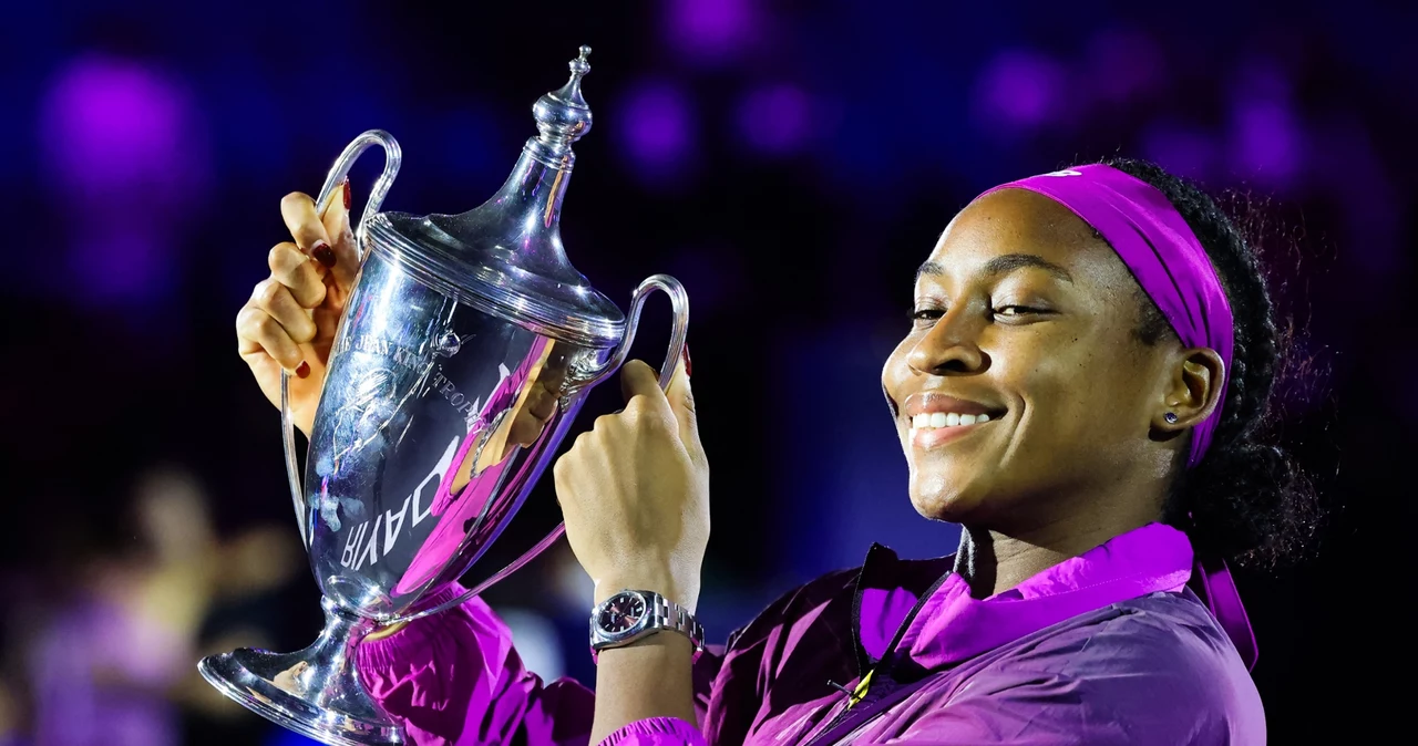 Coco Gauff po triumfie w WTA Finals