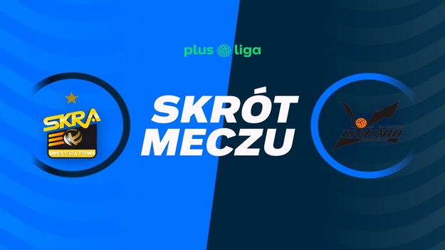 Skrót meczu PGE GiEK Skra Bełchatów - Barkom-Każany Lwów.