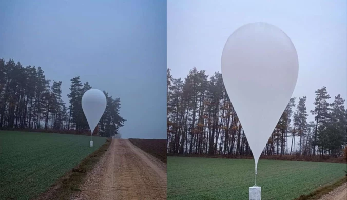 Tajemniczy balon spadł na Podlasiu. "Bez lokalizatora i pakunku"